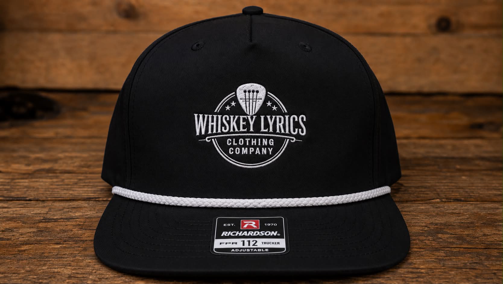 Logo Rope Trucker - Black